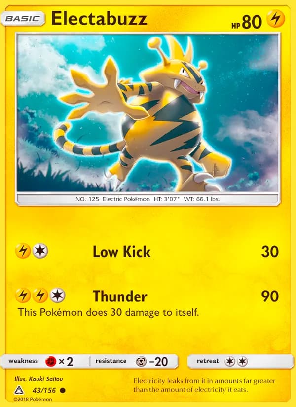 Electabuzz — Ultra Prism, Common