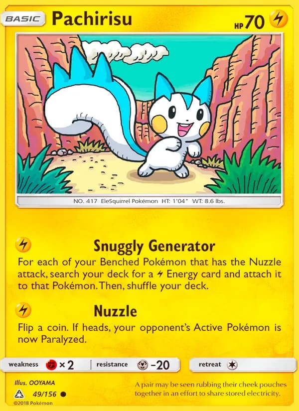 Pachirisu — Ultra Prism, Common