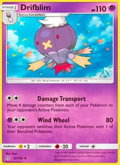 Drifblim — Ultra Prism — Uncommon