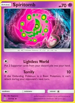 Spiritomb — Ultra Prism — Uncommon