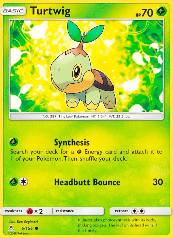 Turtwig — Ultra Prism, Common