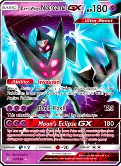 Dawn Wings Necrozma GX — Ultra Prism — Ultra Rare