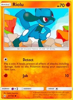 Riolu — Ultra Prism — Common