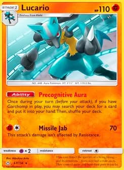 Lucario — Ultra Prism — Rare