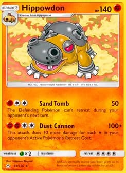 Hippowdon — Ultra Prism — Rare