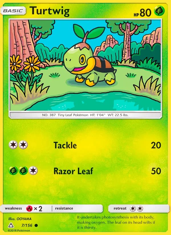 Turtwig — Ultra Prism, Common