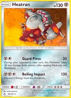 Heatran — Ultra Prism — Rare