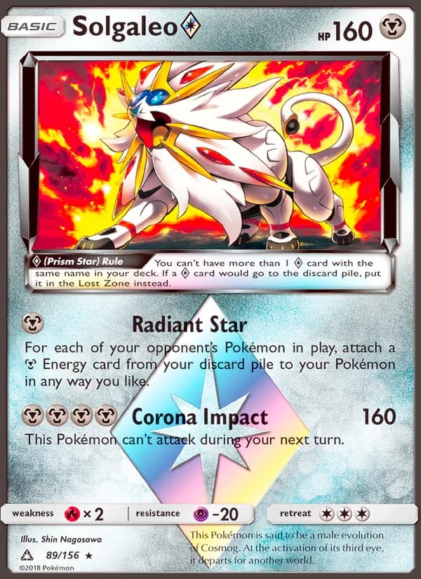 Solgaleo ◇ — Ultra Prism, Rare