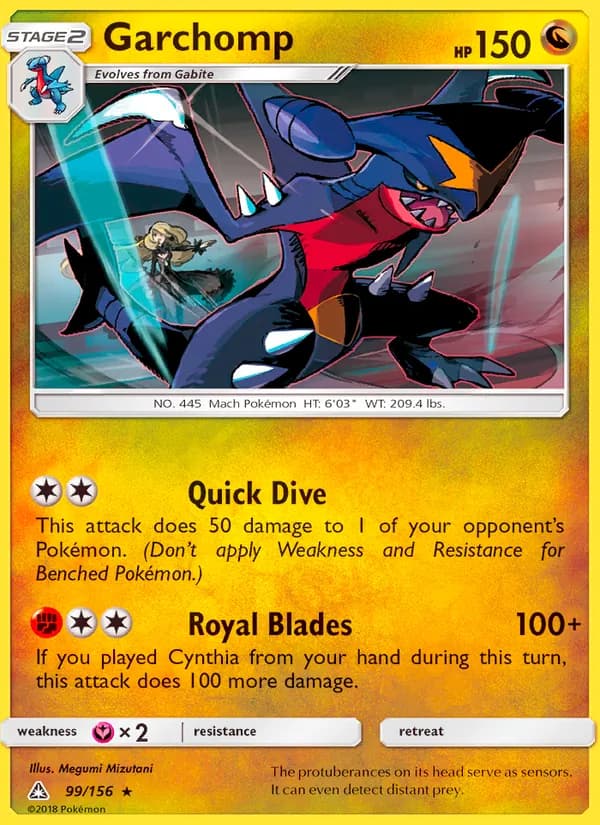 Garchomp — Ultra Prism, Rare