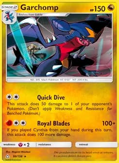 Garchomp — Ultra Prism — Rare