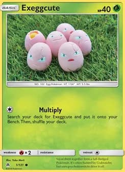 Exeggcute — Forbidden Light — Common