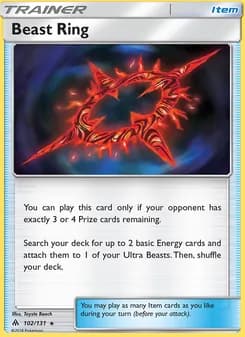 Beast Ring — Forbidden Light — Rare