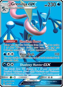 Greninja GX — Forbidden Light — Ultra Rare