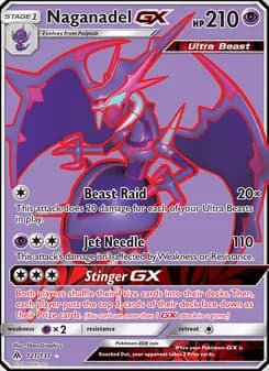 Naganadel GX — Forbidden Light — Ultra Rare