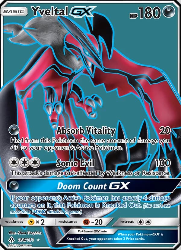 Yveltal GX — Forbidden Light, Ultra Rare