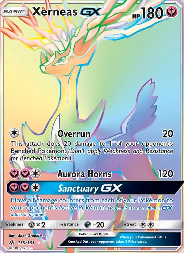 Xerneas GX — Forbidden Light, Secret Rare
