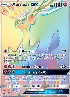Xerneas GX — Forbidden Light — Secret Rare
