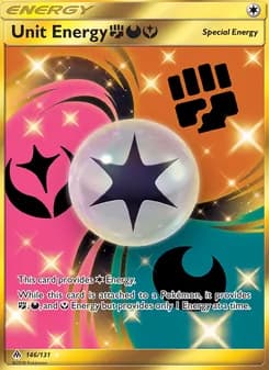 Unit Energy FightingDarknessFairy — Forbidden Light — Secret Rare