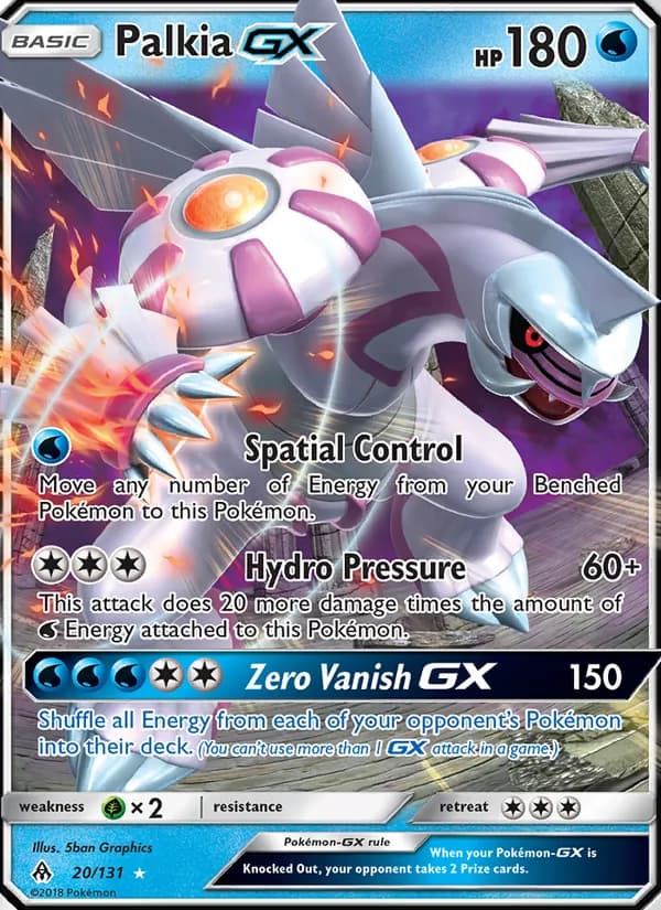 Palkia GX — Forbidden Light, Ultra Rare