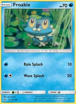 Froakie — Forbidden Light — Common