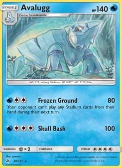 Avalugg — Forbidden Light — Rare