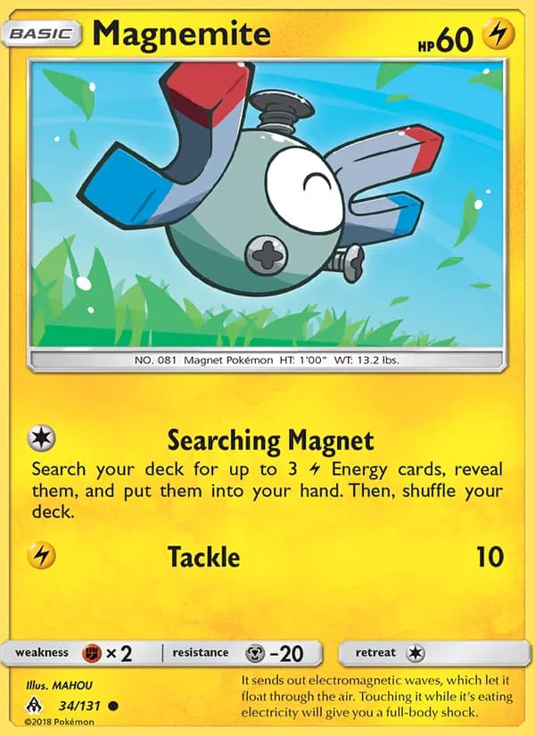 Magnemite — Forbidden Light, Common