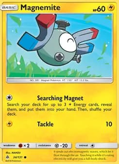 Magnemite — Forbidden Light — Common