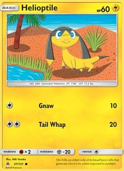 Helioptile — Forbidden Light — Common