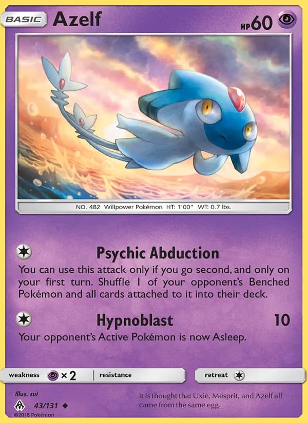 Azelf — Forbidden Light, Uncommon