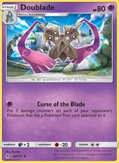 Doublade — Forbidden Light — Uncommon
