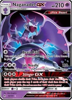 Naganadel GX — Forbidden Light — Ultra Rare