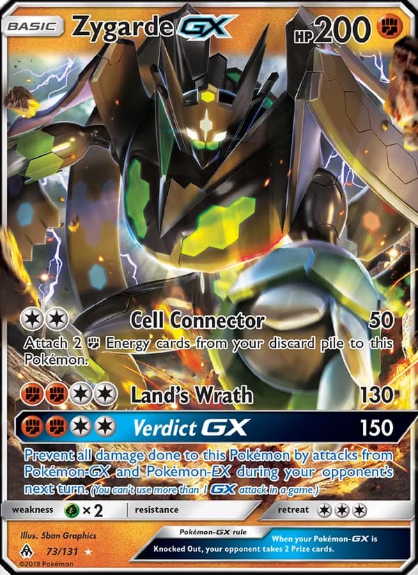Zygarde GX — Forbidden Light, Ultra Rare