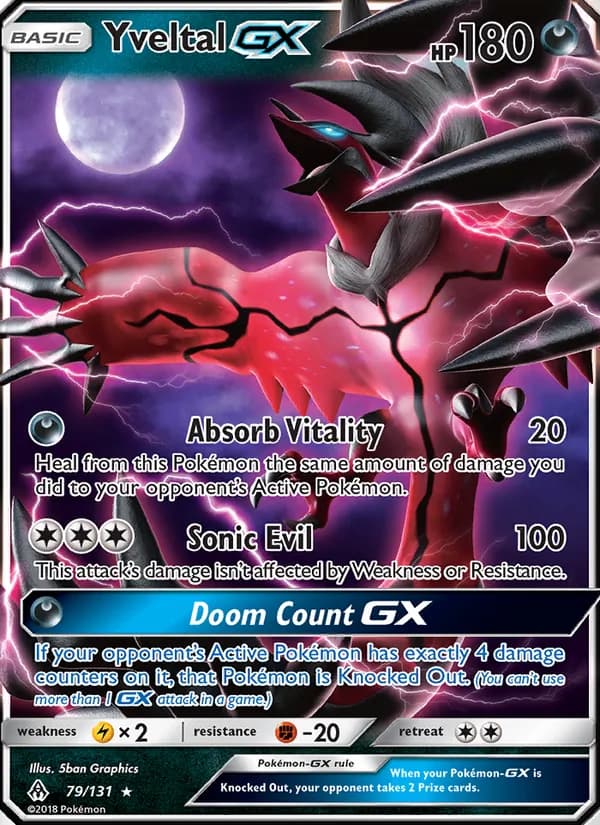 Yveltal GX — Forbidden Light, Ultra Rare