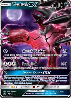 Yveltal GX — Forbidden Light — Ultra Rare