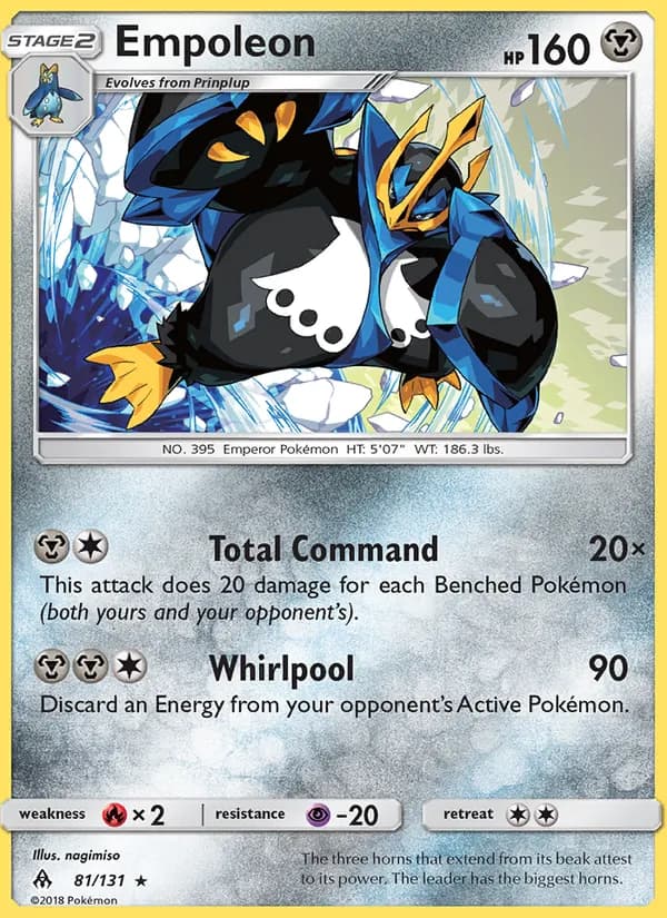 Empoleon — Forbidden Light, Rare