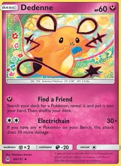 Dedenne — Forbidden Light — Uncommon