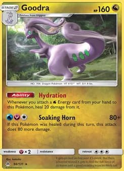 Goodra — Forbidden Light — Rare