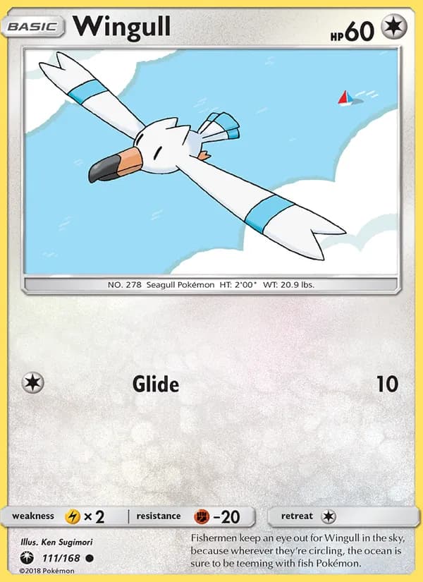 Wingull — Celestial Storm, Common