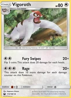Vigoroth — Celestial Storm — Uncommon