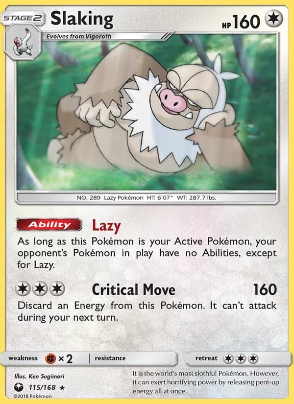 Slaking — Celestial Storm, Rare