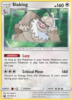 Slaking — Celestial Storm — Rare