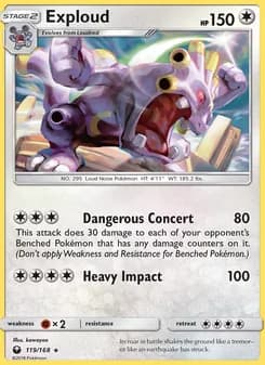 Exploud — Celestial Storm — Rare