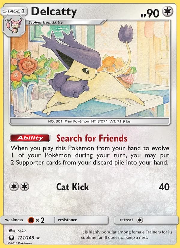 Delcatty — Celestial Storm, Rare