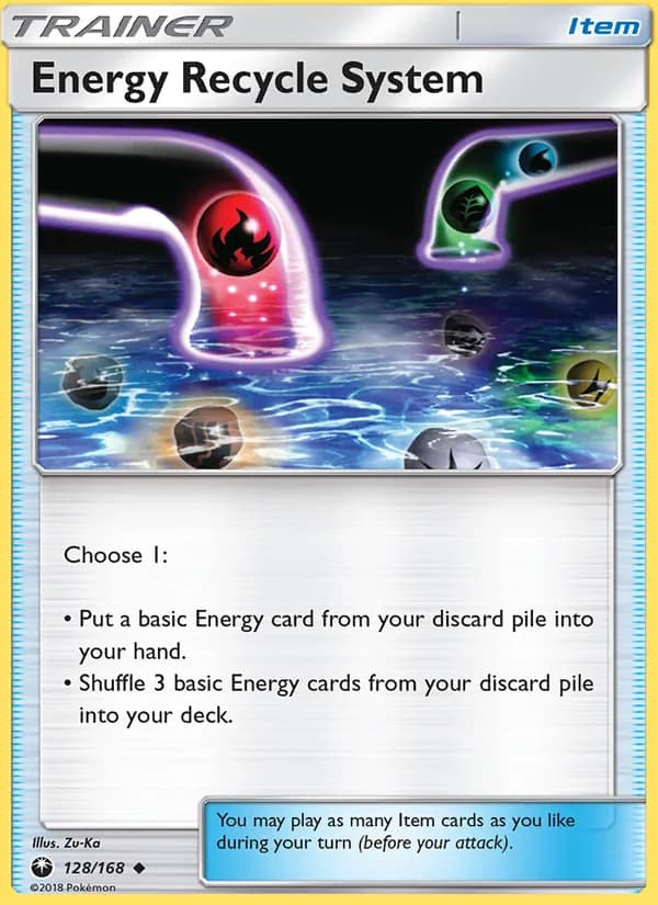 Energy Recycle System — Celestial Storm, Uncommon