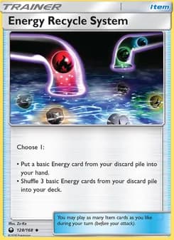 Energy Recycle System — Celestial Storm — Uncommon