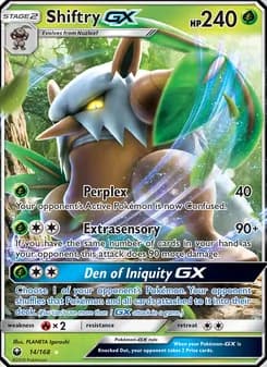Shiftry GX — Celestial Storm — Ultra Rare