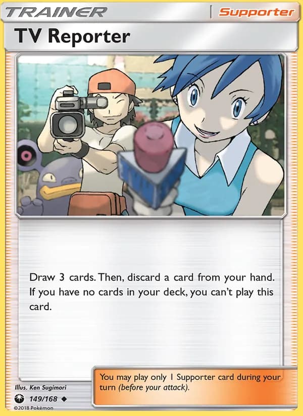 TV Reporter — Celestial Storm, Uncommon