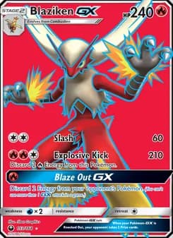 Blaziken GX — Celestial Storm — Ultra Rare