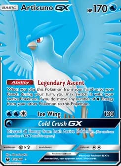 Articuno GX — Celestial Storm — Ultra Rare