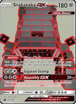 Stakataka GX — Celestial Storm — Ultra Rare